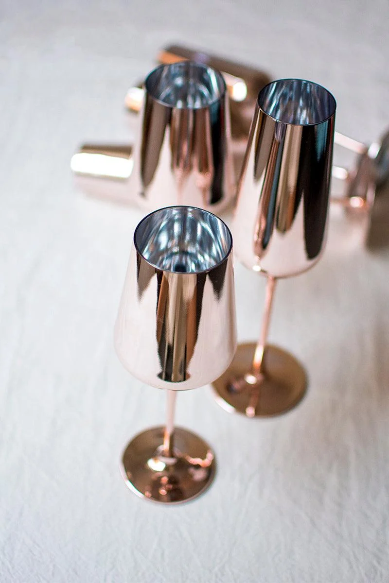 Elegance Rose Gold Goblet -  - #tag1#