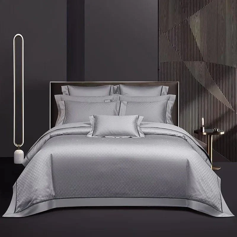 Elegance Silver – Duvet Cover Set Made of Egyptian Cotton -  - #tag1#