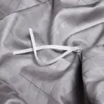 Elegance Silver Duvet Cover Set Made of Egyptian Cotton tag1