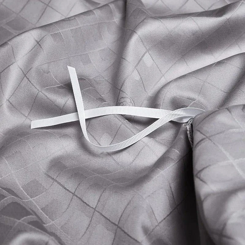 Elegance Silver – Duvet Cover Set Made of Egyptian Cotton -  - #tag1#