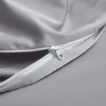 Elegance Silver Duvet Cover Set Made of Egyptian Cotton tag1