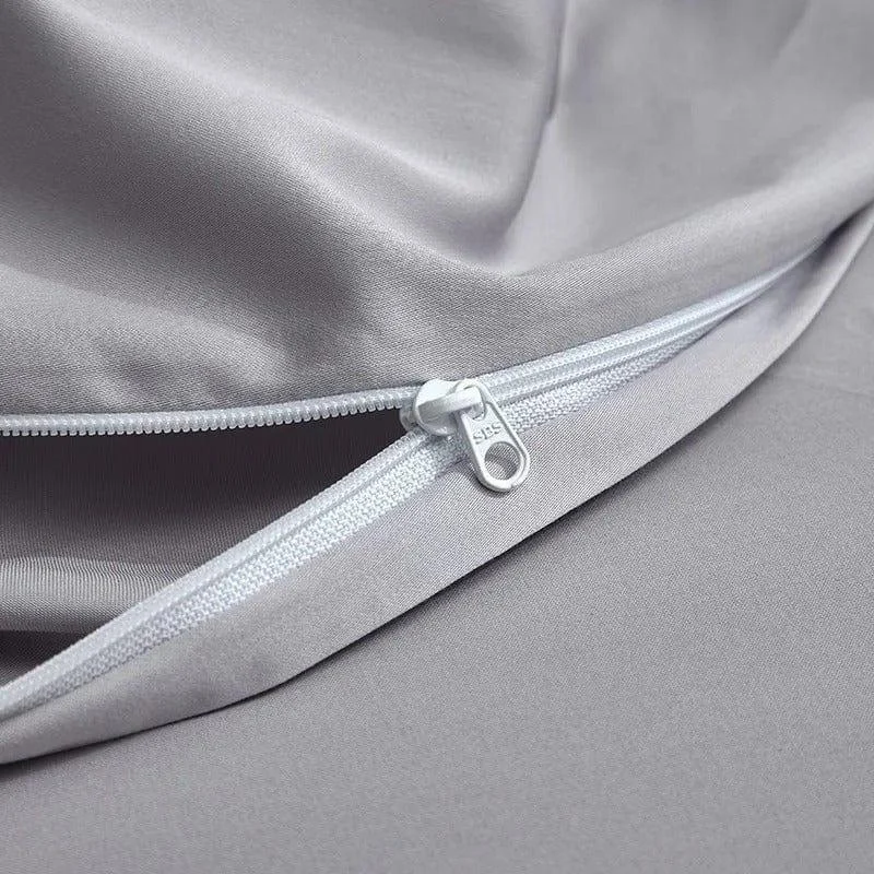 Elegance Silver – Duvet Cover Set Made of Egyptian Cotton -  - #tag1#