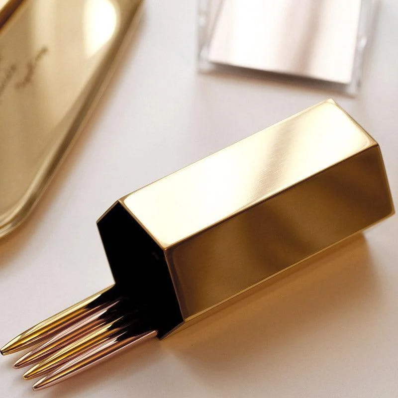 Elegance Stylish Hexagonal Pen Holder -  - #tag1#