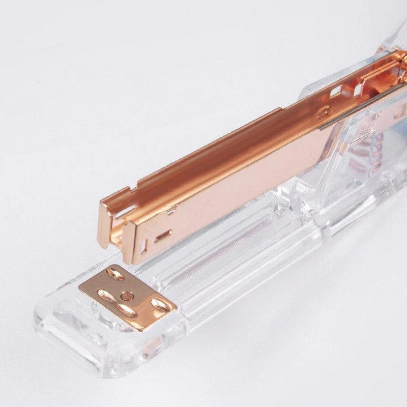 Elegance Transparent Rose Gold Stapler -  - #tag1#