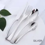 Elegance in Hues Luxurious 4 Piece Stainless Steel Cutlery Set