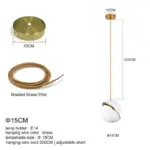 ElegantAmbiance Modern Pendant Lamps tag1