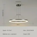 ElegantGlimmer long Modern Pendant Lamp tag1