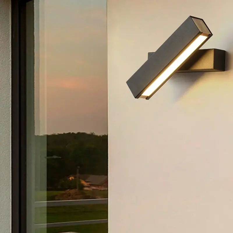 ElegantGlow Minimalist Rotatable LED Wall Lamps tag1
