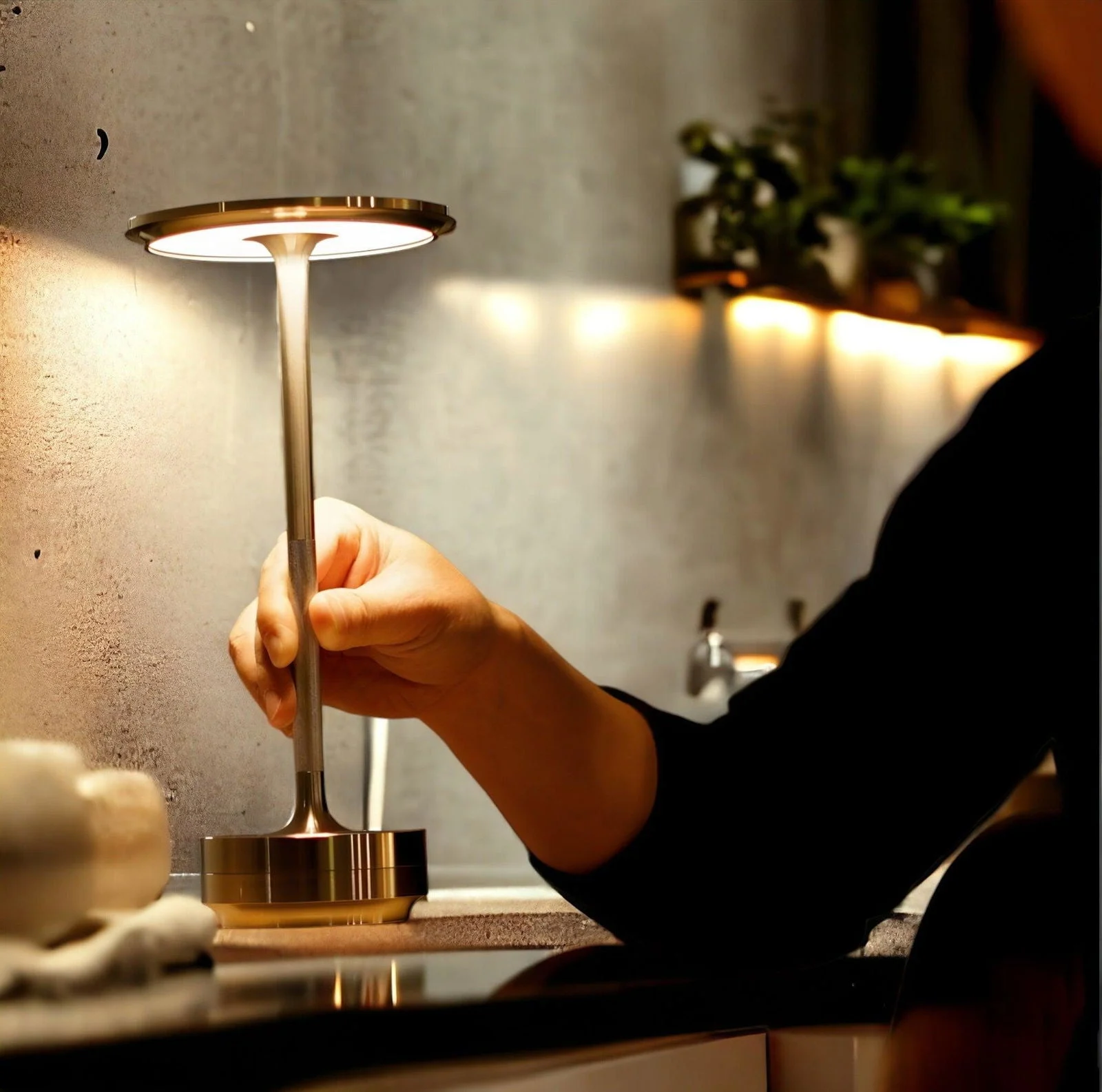 ElegantGlow | Stylish wireless night light -  - #tag1#