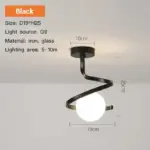 ElegantLight Stylish Modern Ceiling Lamp tag1