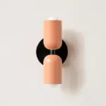 ElegantTwins Double LED Wall Lamps in Cream tag1