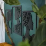 Elegant African Lady Wall Decor tag1