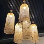 Elegant Bamboo Pendant Lamp tag1