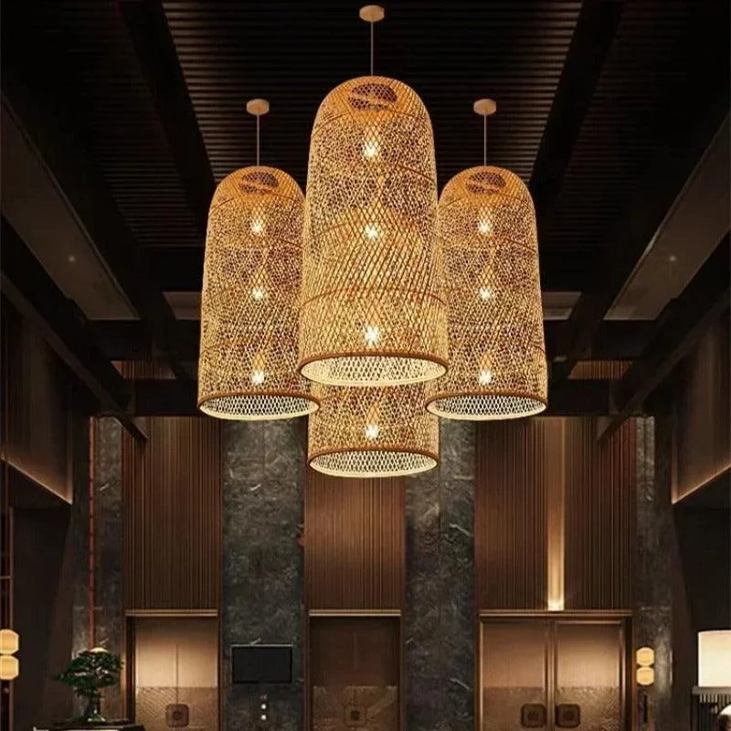Elegant Bamboo Pendant Lamp -  - #tag1#