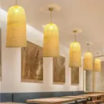 Elegant Bamboo Pendant Lamp tag1