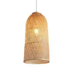 Elegant Bamboo Pendant Lamp tag1