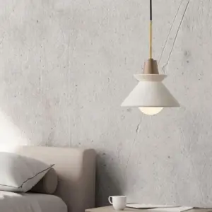 Elegant Concrete Ceiling Lamp for the Dining Room