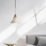 Elegant Concrete Ceiling Lamp for the Dining Room tag1