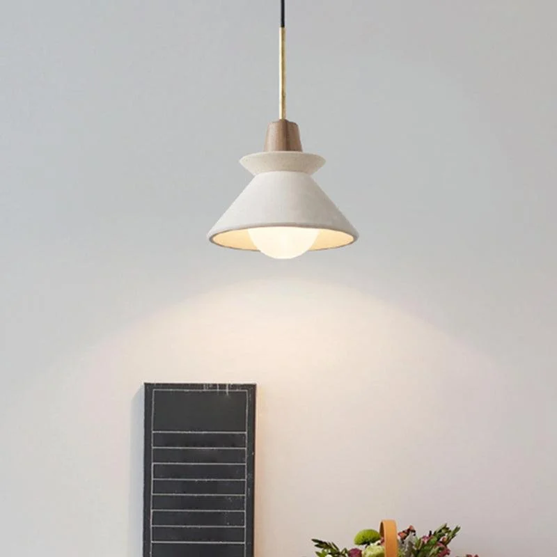 Elegant Concrete Ceiling Lamp for the Dining Room -  - #tag1#
