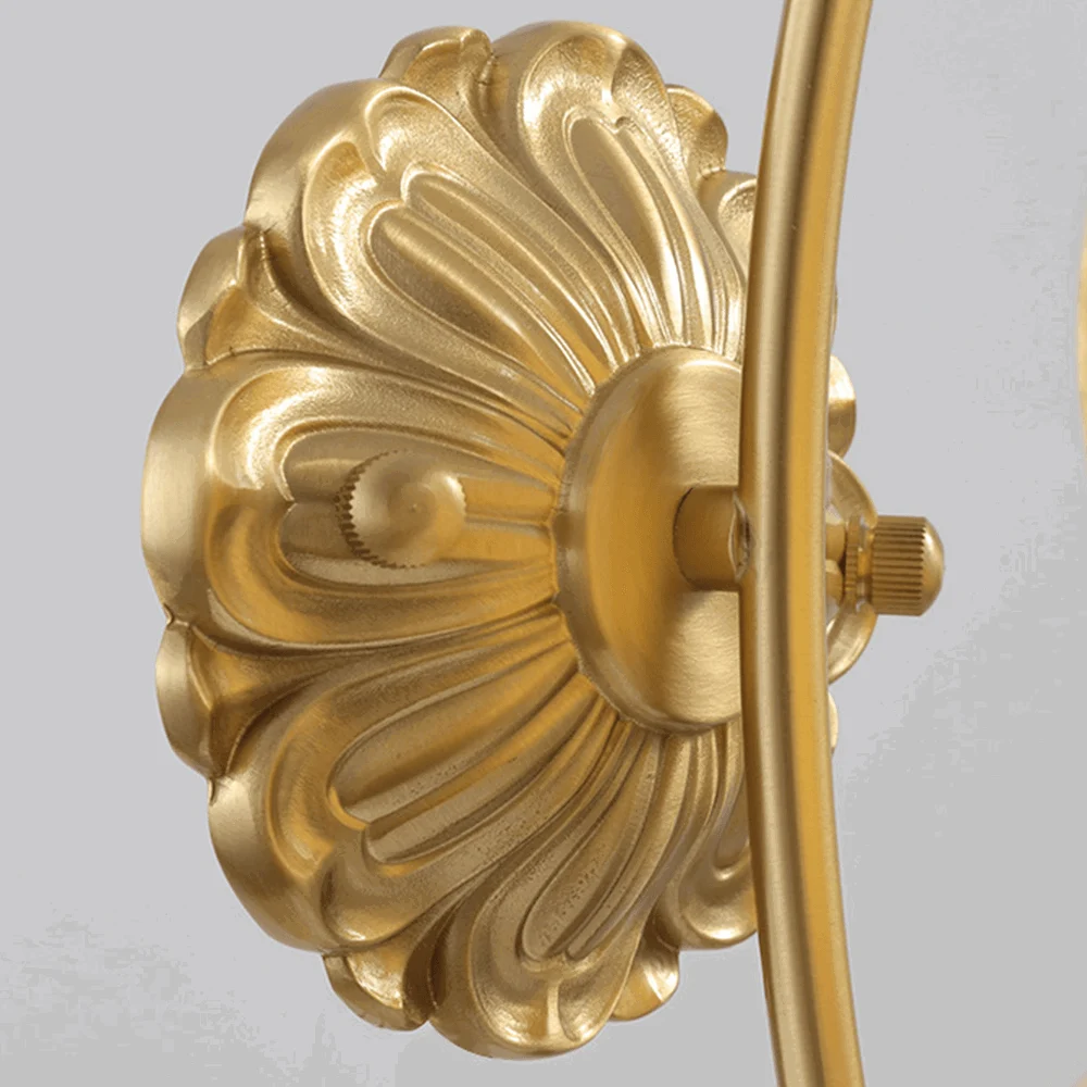 Elegant Copper Glass Wall Lamp -  - #tag1#