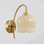 Elegant Copper Glass Wall Lamp tag1