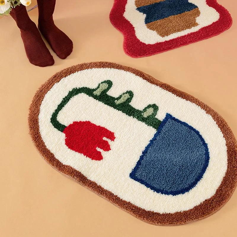 Elegant Droop Flower Bath Mat -  - #tag1#