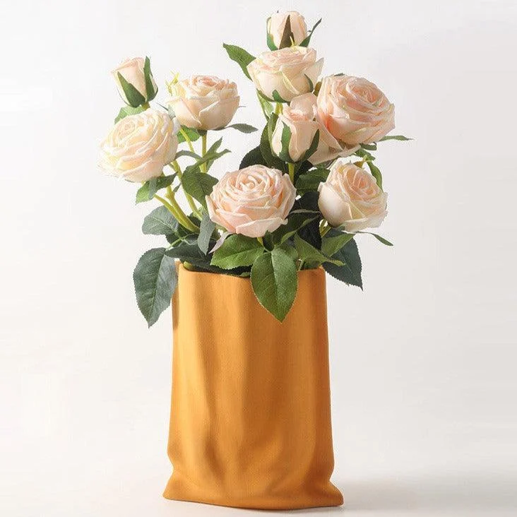 Elegant Faux Flowers with Vase -  - #tag1#