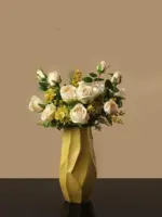 Elegant Faux Flowers with Vase tag1
