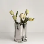 Elegant Faux Flowers with Vase tag1