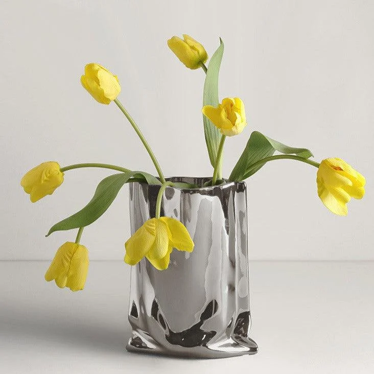 Elegant Faux Flowers with Vase -  - #tag1#