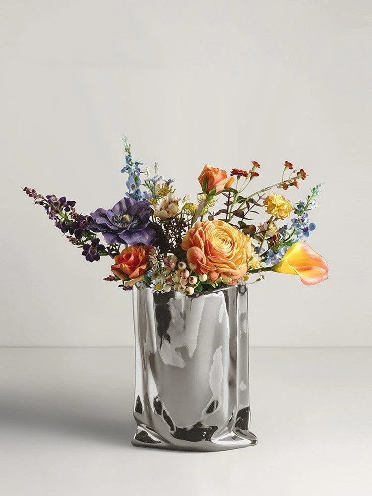 Elegant Faux Flowers with Vase -  - #tag1#