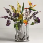 Elegant Faux Flowers with Vase tag1