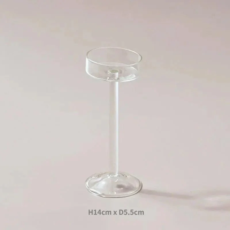 Elegant Glass Tealight Candle Holder -  - #tag1#