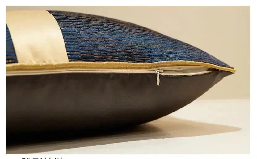 Elegant Gold Ribbon Cushion Covers -  - #tag1#