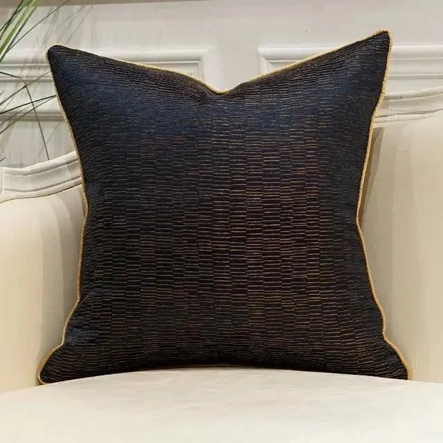 Elegant Gold Ribbon Cushion Covers -  - #tag1#