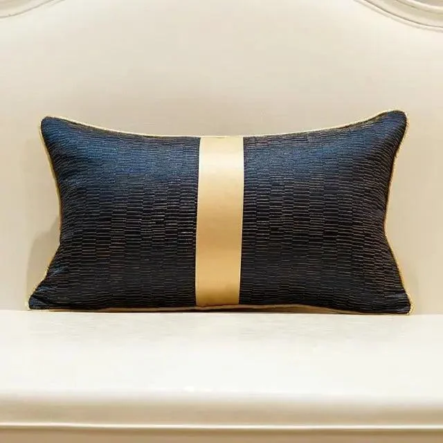 Elegant Gold Ribbon Cushion Covers -  - #tag1#