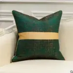 Elegant Gold Ribbon Cushion Covers tag1