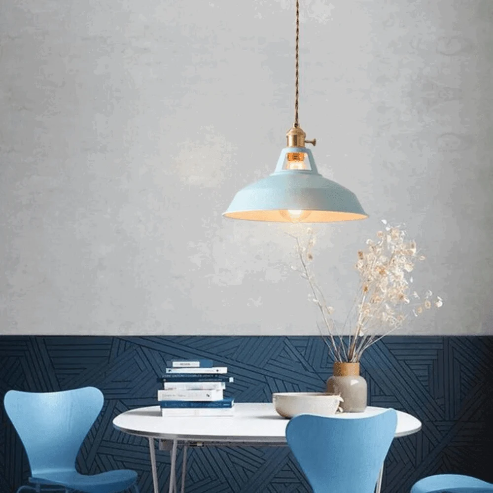 Elegant Industrial LED Pendant Lamp Made of Metal -  - #tag1#