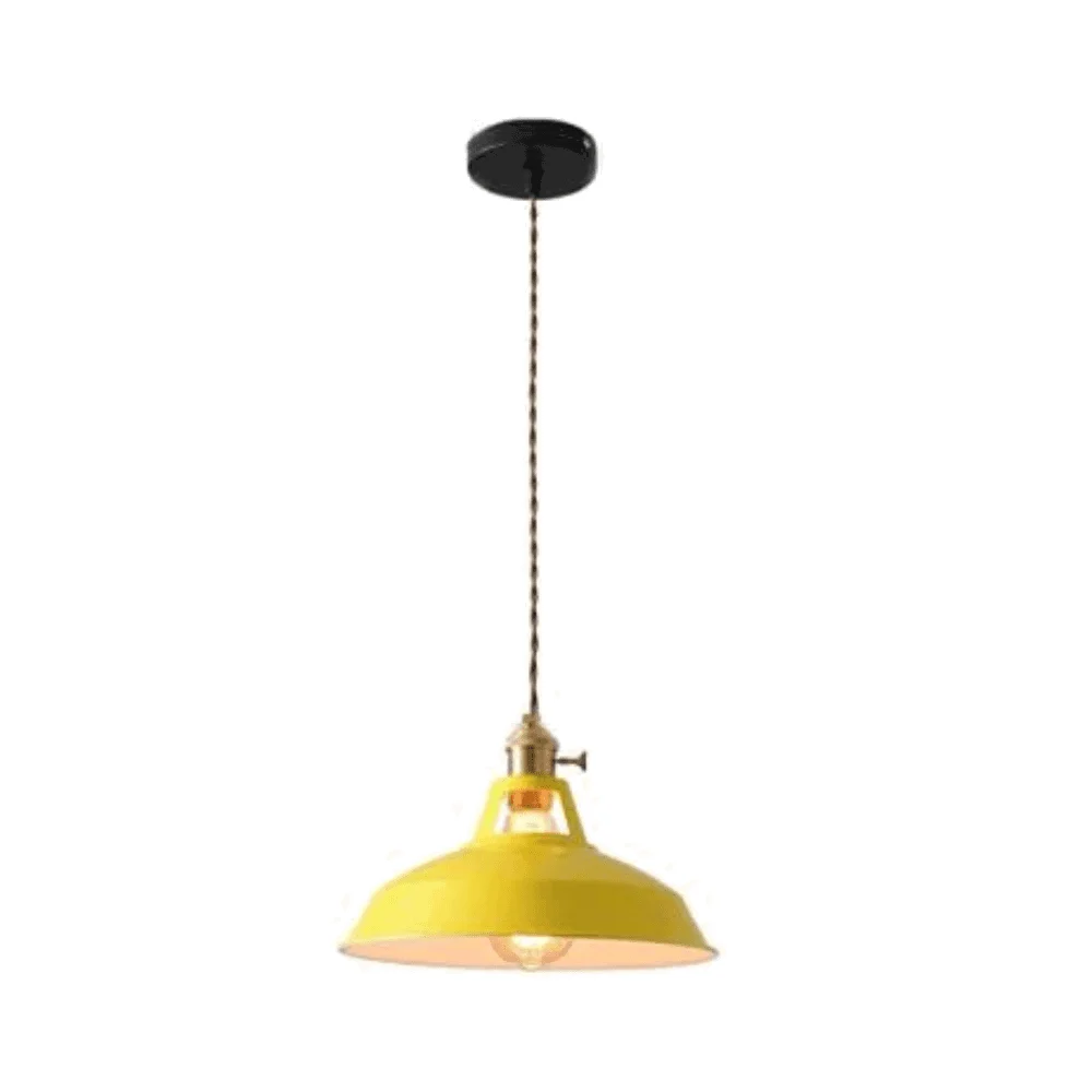 Elegant Industrial LED Pendant Lamp Made of Metal -  - #tag1#