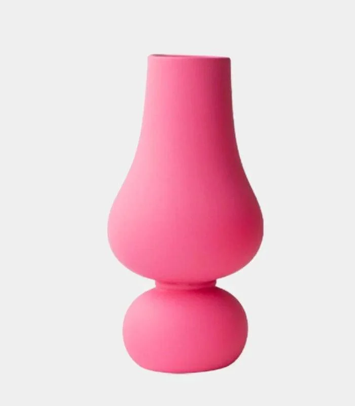 Elegant Pink Ceramic Vases - Available in 2 Unique Designs -  - #tag1#