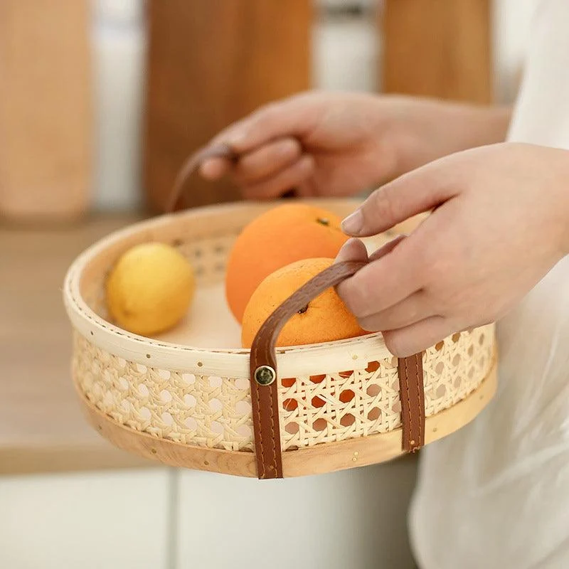 Elegant Rattan Woven Storage Basket -  - #tag1#