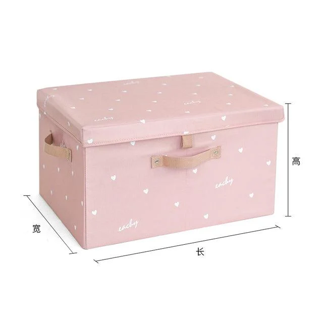 Elegant Spacious Storage Box with Lid -  - #tag1#
