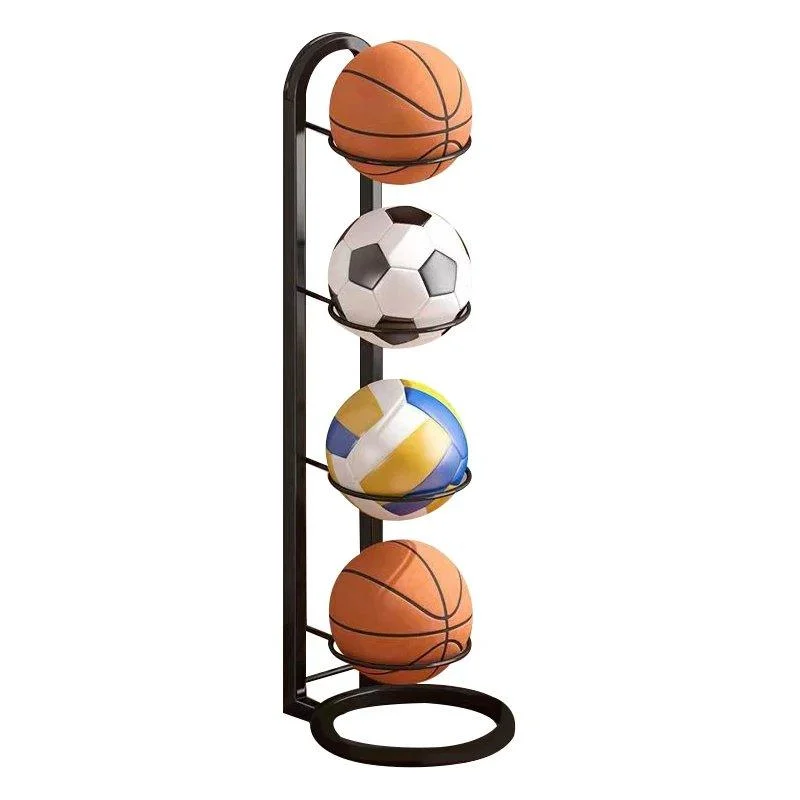 Elegant Sports Ball Storage Rack | Removable Garage Organizer -  - #tag1#