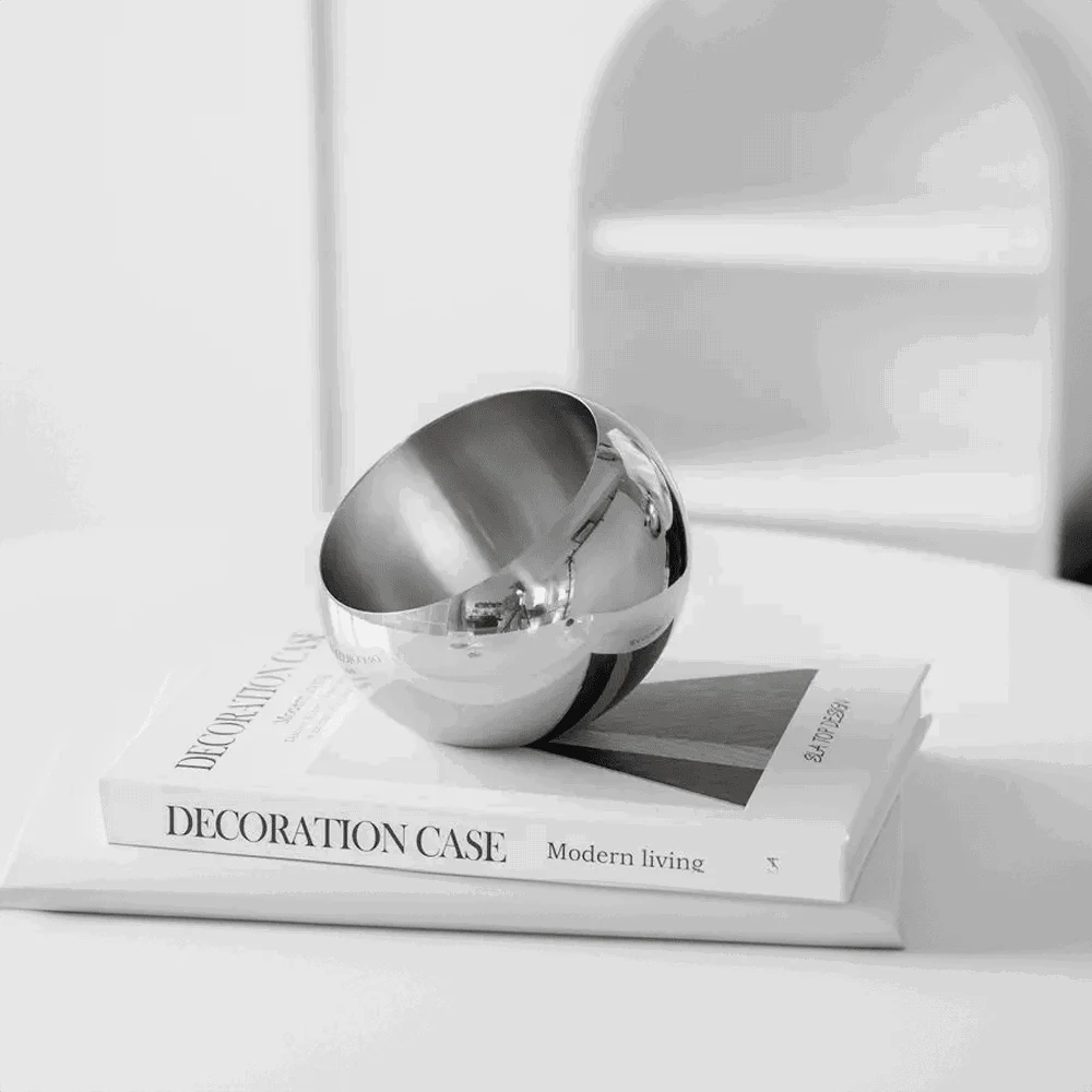 Elegant Stainless Steel Fruit Bowl -  - #tag1#