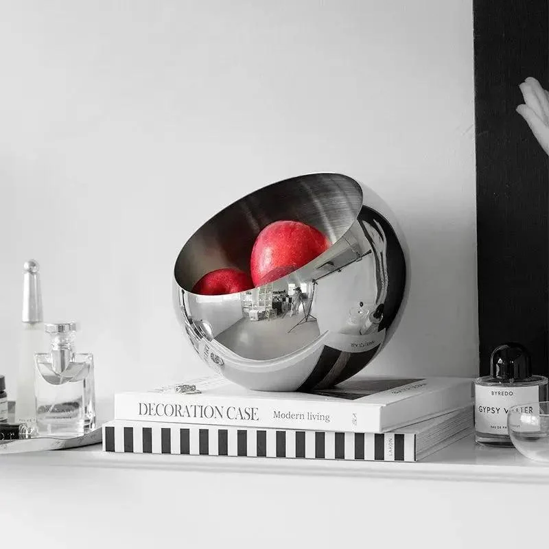 Elegant Stainless Steel Fruit Bowl -  - #tag1#