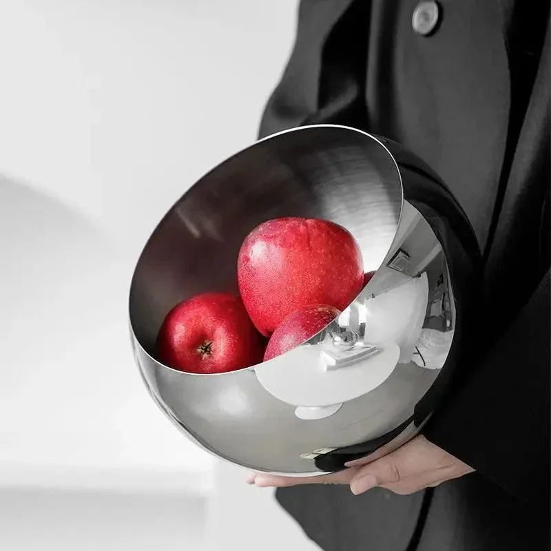 Elegant Stainless Steel Fruit Bowl -  - #tag1#