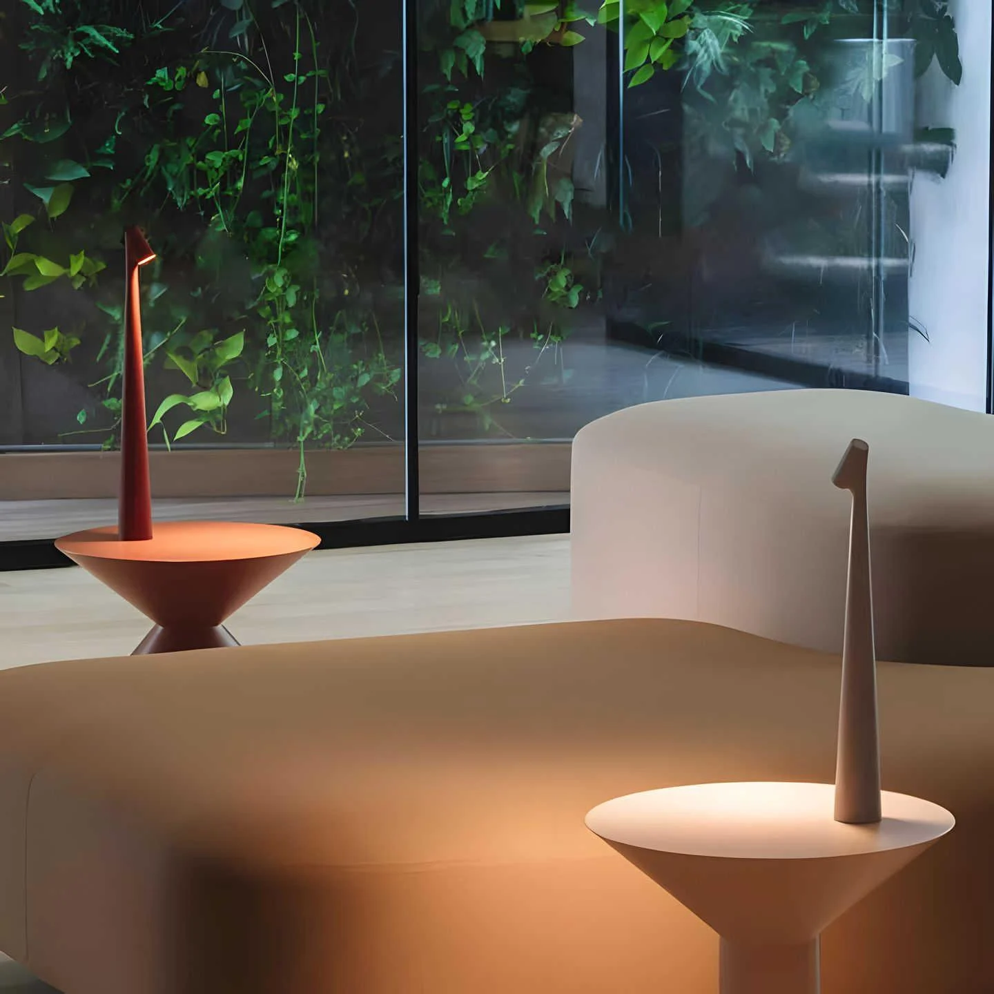 Elegant Table Lamp with Wireless Functionality -  - #tag1#