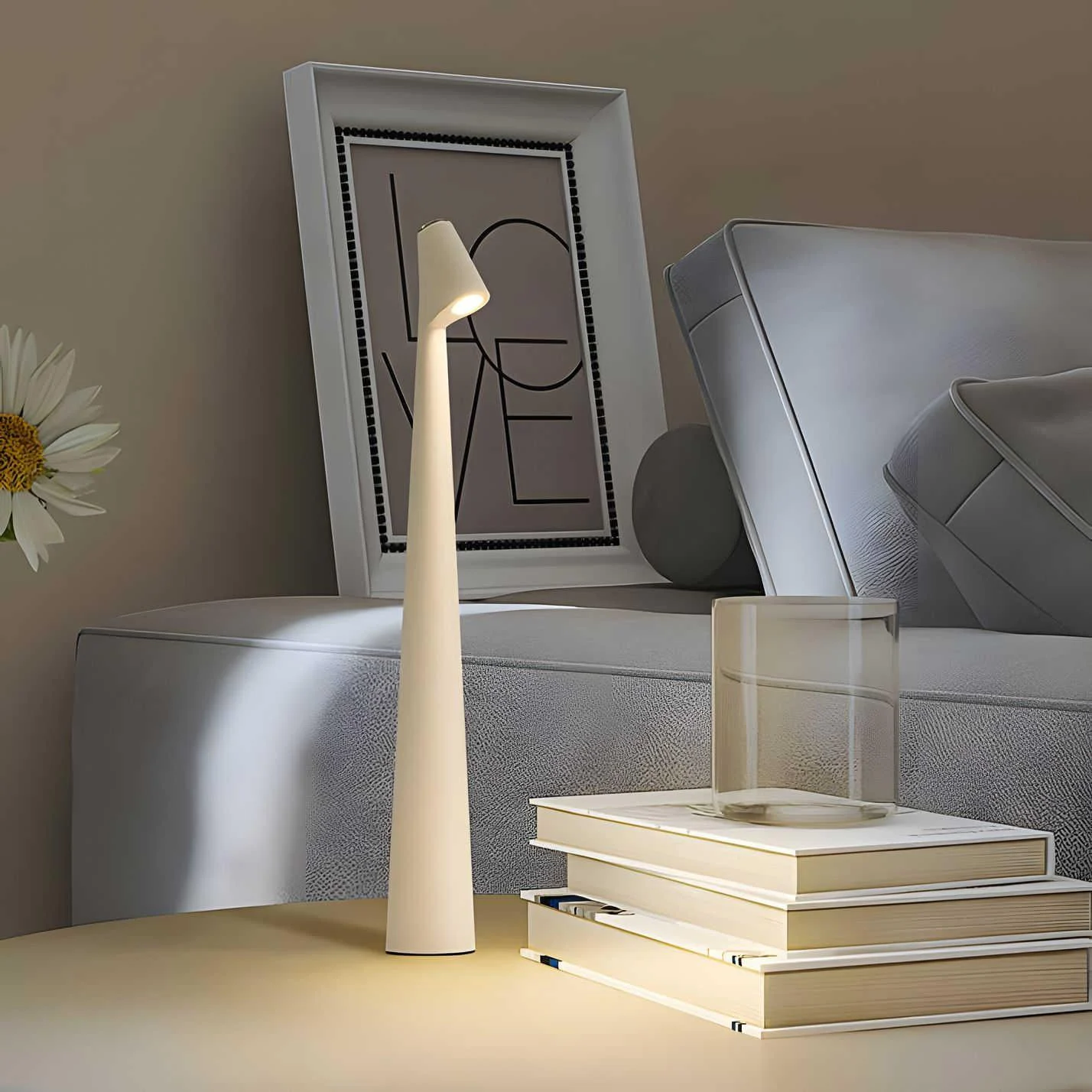 Elegant Table Lamp with Wireless Functionality -  - #tag1#