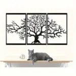 Elegant Tree Metal Wall Decor tag1