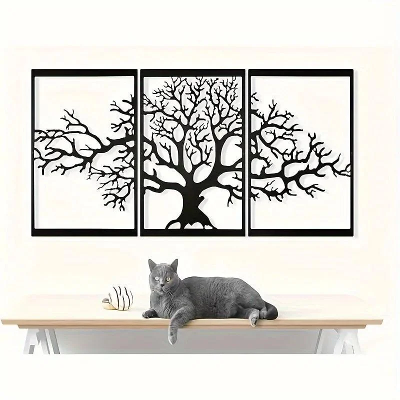 Elegant Tree Metal Wall Decor -  - #tag1#